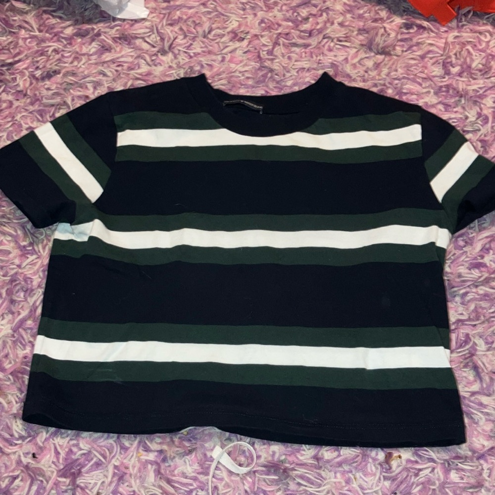 Brandy Melville striped crop